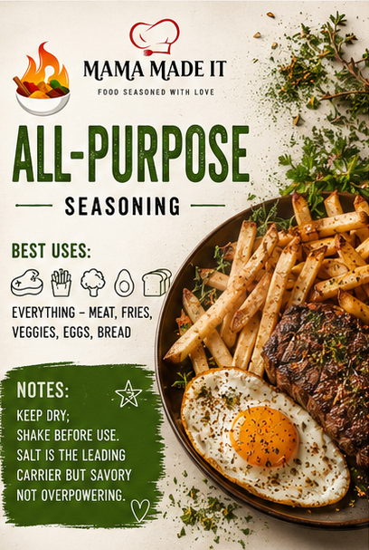 All-Purpose Seasoning - 8 oz